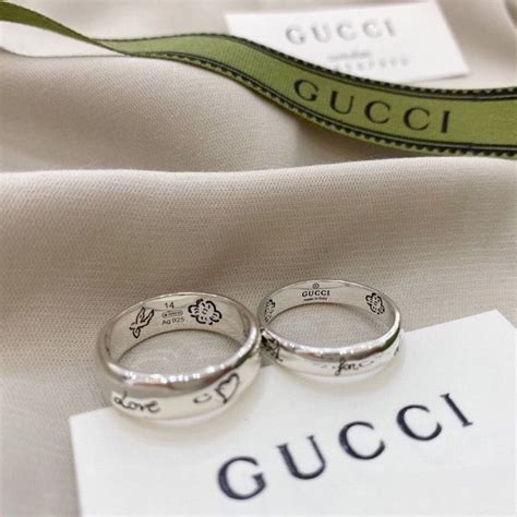 gucci eing|gucci couple ring.